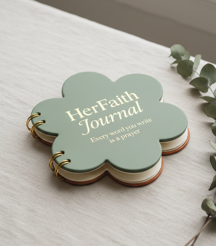 HerFaith Journal - Sage Green  · Pre-Order