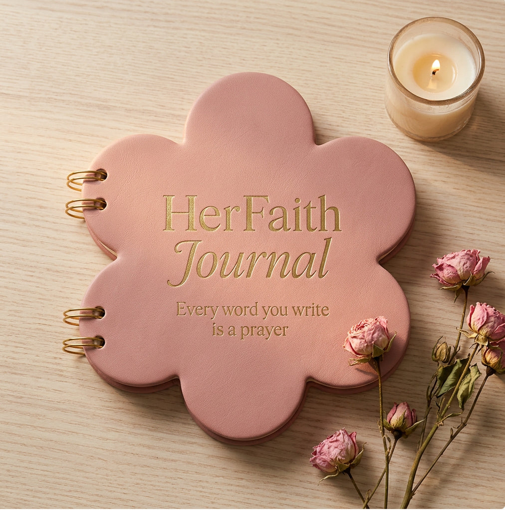 HerFaith Journal - Dusty Rose · Pre-Order